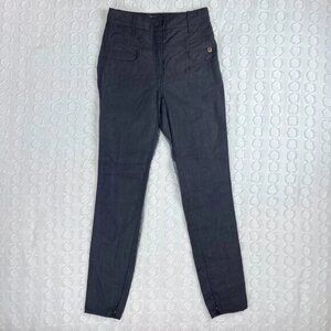 Chanel SS07 Runway Look 29 High-waisted Black Trousers Size 38
